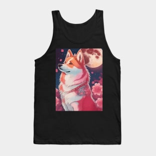 The wolf and the sakura Tank Top